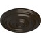 Ekena Millwork Kepler Traditional Ceiling Medallion (For Canopies up to 2 5/8"), 11 7/8"OD x 1 1/4"P, Stone Hearth CM12KPSHF - alternate 4